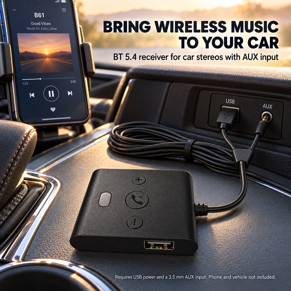 Drive B61 in a car